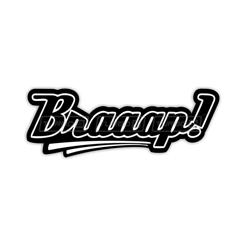 Braaap Bike Sticker - Turbo9